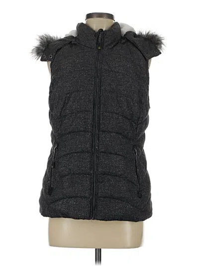 Pre-owned Green Tea Vest In Gray