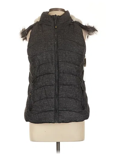 Green Tea Vest In Gray