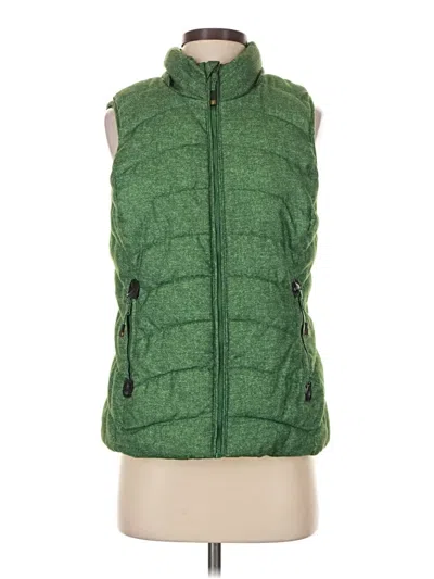 Pre-owned Green Tea Vest In Green