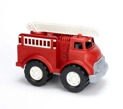 Green Toys Fire Truck In Multi