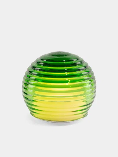 Green Wolf Lighting Curve Hand-blown Murano Glass Portable Table Light