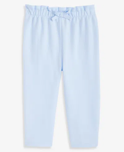 Greendog Babies' First Impressions Girls' Toddler 2t-4t Solid Straight-leg Pants, Macy's Exclusive In Blue