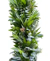 Greenishblu Fresh Real Garland Eucalyptus Bayleaf And Rosemary Spring Garland In No Color