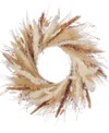Greenishblu Real Pampas Wreath In No Color
