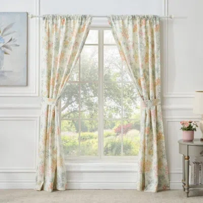 Greenland Home Fashions Chloe Window Treatments In Neutral