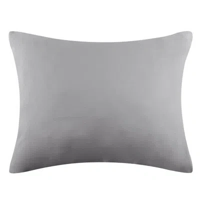 Greenland Home Fashions Cosmo Gray Standard Pillow Sham, 20" X 26", Quilted Polyester