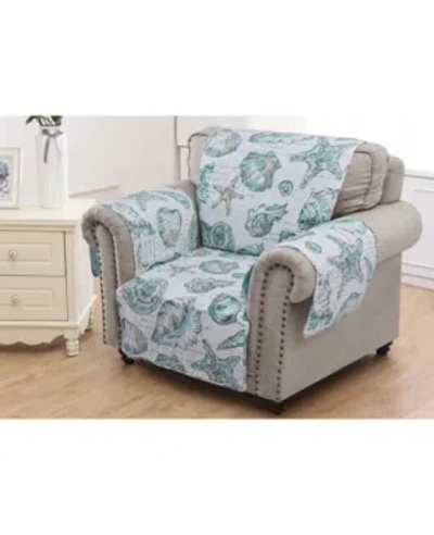 Greenland Home Fashions Cruz Furniture Protector Arm Chair In Multi