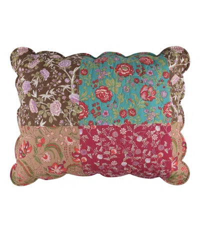 Greenland Home Fashions Danica Lightweight Sham, Standard In Pink