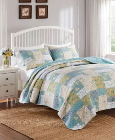 GREENLAND HOME FASHIONS EVANGELINE REVERSIBLE QUILT SETS