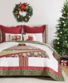 Greenland Home Fashions Greenland Home Christmas Tree Holiday Quilt Sets In Holiday