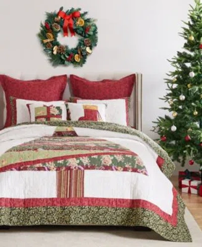 Greenland Home Fashions Greenland Home Christmas Tree Holiday Quilt Sets