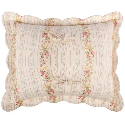 Greenland Home Fashions Greenland Home Fasions Antique Rose Blue Standard Sham, 20x26 In Neutral