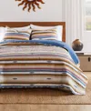 Greenland Home Fashions Painted Desert Southwestern 3-pc. Quilt Set, Full/queen In Sapphire