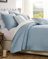 Greenland Home Fashions Homestead Modern Artisan 2-pc. Quilt Set, Twin/twin Xl In Blue