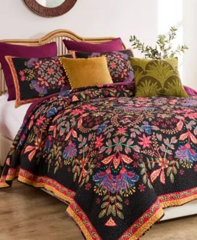 Greenland Home Fashions Jessa Vintage Boho Quilt Sets In Multi