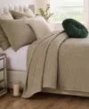 Greenland Home Fashions Velvet Crush Textured 2-pc. Quilt Set, Twin In Sand