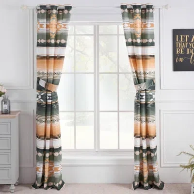 Greenland Home Fashions Zuma Window Treatments In Multi