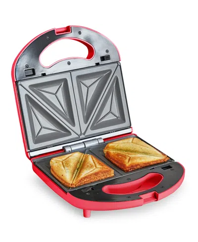 Greenlife -electric Sandwich Maker Giftbox In Red