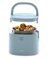 Greenlife 20 oz Healthy Electric Lunch Box In Blue Haze