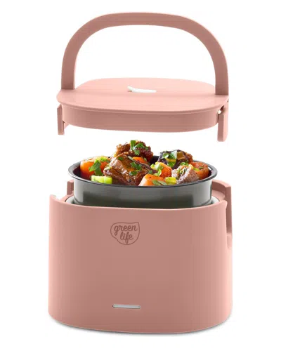 Greenlife 20oz Electric Lunch Box In Pink