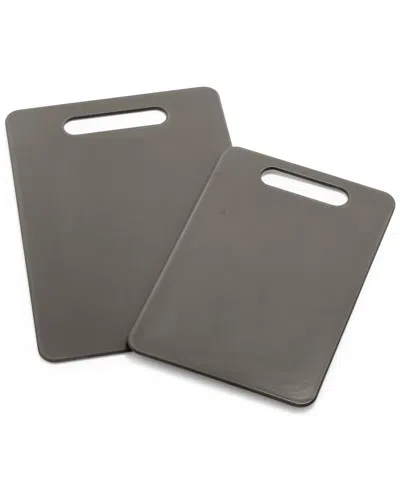 Greenlife 2pc Cutting Board Set In Gray