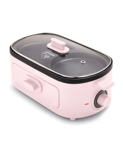 Greenlife 3-in-1 Healthy Breakfast Maker In Pink
