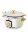 Greenlife 3.5 Quart Cook Duo Slow Cooker In White