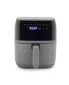 Greenlife 5.3 Quart Digital One-touch Air Fryer In Gray