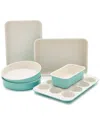Greenlife 6pc Nonstick Bakeware Set In Blue