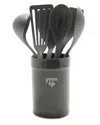 Greenlife 7pc Utensil Set With Crock In Yellow