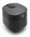 Greenlife Ceramic Nonstick Healthy Go Grains Rice Cooker In Black
