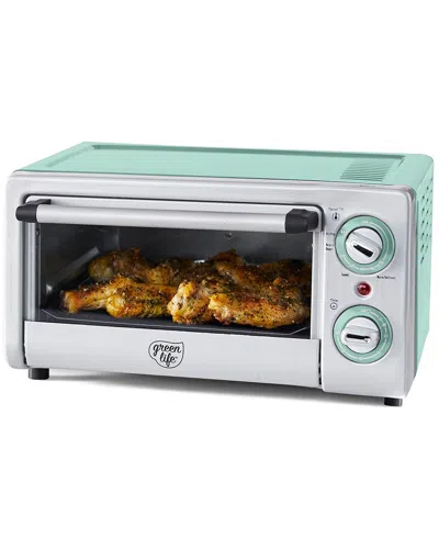 Greenlife Compact Air Fryer Oven In Blue
