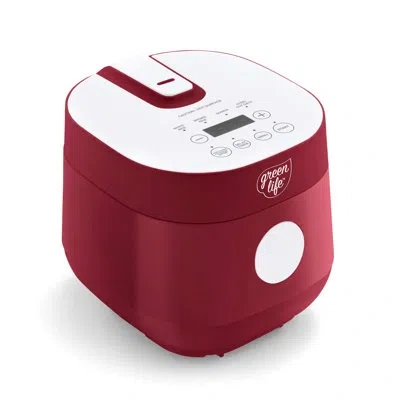 Greenlife Electrics Rice Cooker In Red