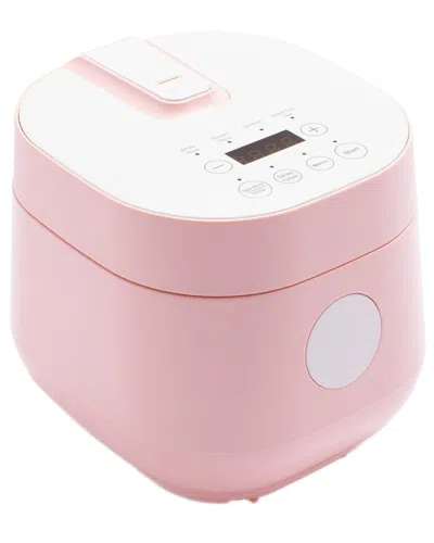 Greenlife Go Grains Rice & Grains Cooker With Measuring Cup & Spatula In Pink