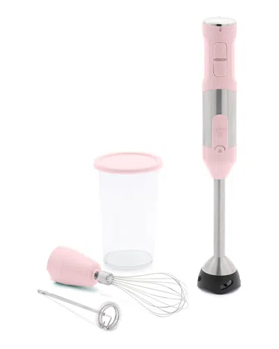 Greenlife Electric Variable Speed Hand Blender In Pink