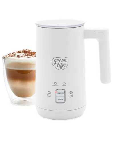 Greenlife 10 Oz. Instant Milk Frother In White