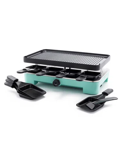 Greenlife Raclette Grill For 8 Person In Turquoise
