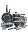 Greenlife Soft Grip Healthy Ceramic Nonstick 16pc Kitchen Cookware Set