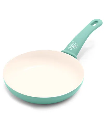 Greenlife Soft Grip Healthy Ceramic Nonstick 8in Frying Pan Skillet In Blue
