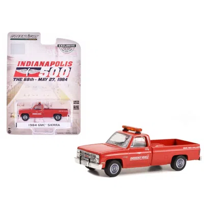 Greenlight 1-64 Hobby Exclusive Series Diecast Model Car With 68th Annual Indianapolis 500 Mile Race Emergency 