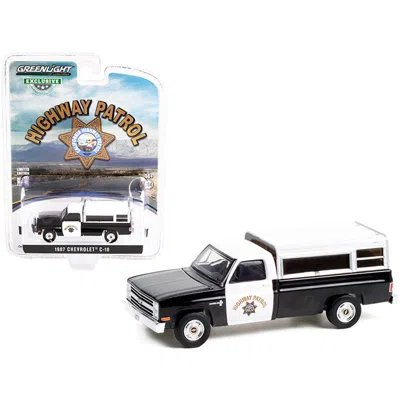 Greenlight 1-64 Scale Diecast Hobby Exclusive 1987 Chevrolet C-10 Black ...