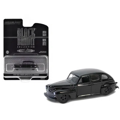 Greenlight 1948 Ford Fordor Super Deluxe Lowrider Black Bandit Series 29 1-64 Scale Diecast Model Car