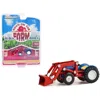 Greenlight 1950 Ford 8n With Front Loader Down On The Farm Series 8 1-64 Scale Diecast Model Tractor Blue & Red