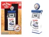 Greenlight 1951 Wayne 505 Gas Pump "busted Knuckle Garage" White And Blue "vintage Gas Pumps" Series 17 1/18 Di In Multi