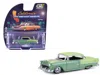 Greenlight 1956 Chevrolet Bel Air Lowrider Laurel Green Metallic And Crocus Yellow Two-tone With Green Interior
