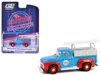 Greenlight 1956 Ford F-100 Pickup Truck With Tool Boxes And Ladders "chevron" Blue And Red "chevron Special Edi In Multi