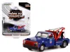 Greenlight 1969 Chevrolet C-30 Dually Wrecker Truck Dark Blue "standard Oil Company Roadside Service 24 Hour" "