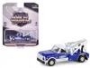 Greenlight 1969 Chevrolet C30 Dually Wrecker Tow Truck "yenko" Blue With White Top "dually Drivers" Series 15 1 In Multi