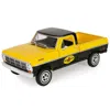 Greenlight 1969 Ford F-100 Pickup Truck Pennzoil Yellow & Black Running On Empty Series 7 1-24 Scale Diecast Mo