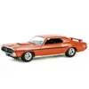 Greenlight 1969 Mercury Cougar Eliminator Competition Orange With Black Stripes  Muscle Series 28 1-6